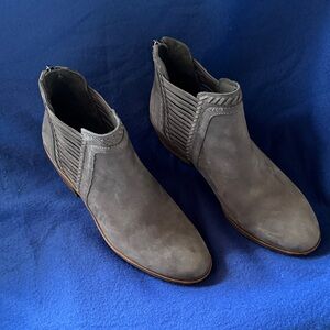 Vince Camuto Charcoal Ankle Booties